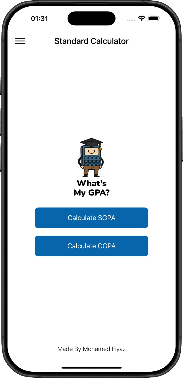 Standard Calculator